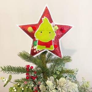 Image of Grinch Tree Topper