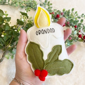 Image of Personalised Memorial Candle