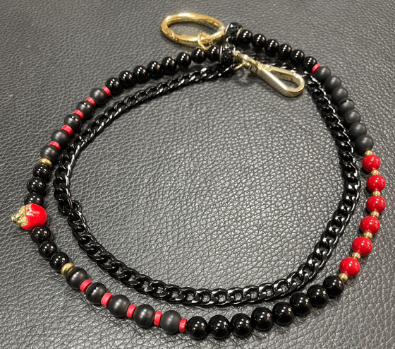 Image of Mcj Chain Black & Red