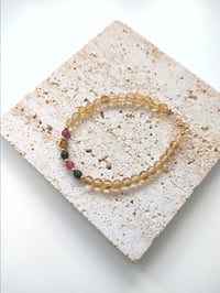 Image 3 of citrine bracelet 碧玺黄水晶手链