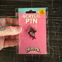 Image 3 of Cowboy- Acrylic Pin