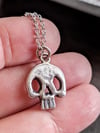 Little Skull silver pendant 