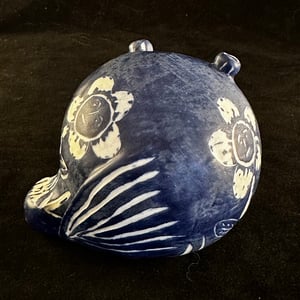 Image of Indigo Flowers Owl Whistle