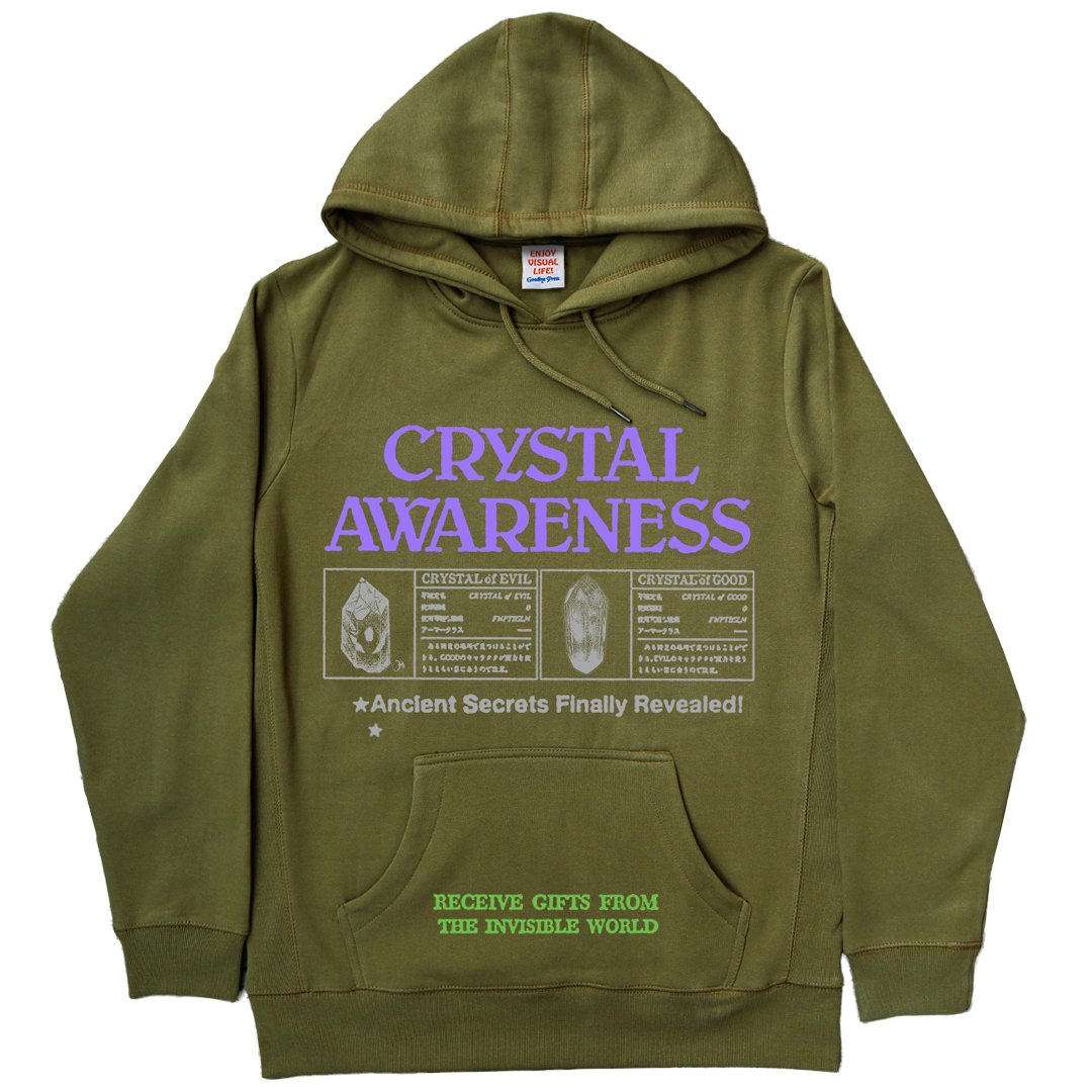 Purple crystal online hoodie