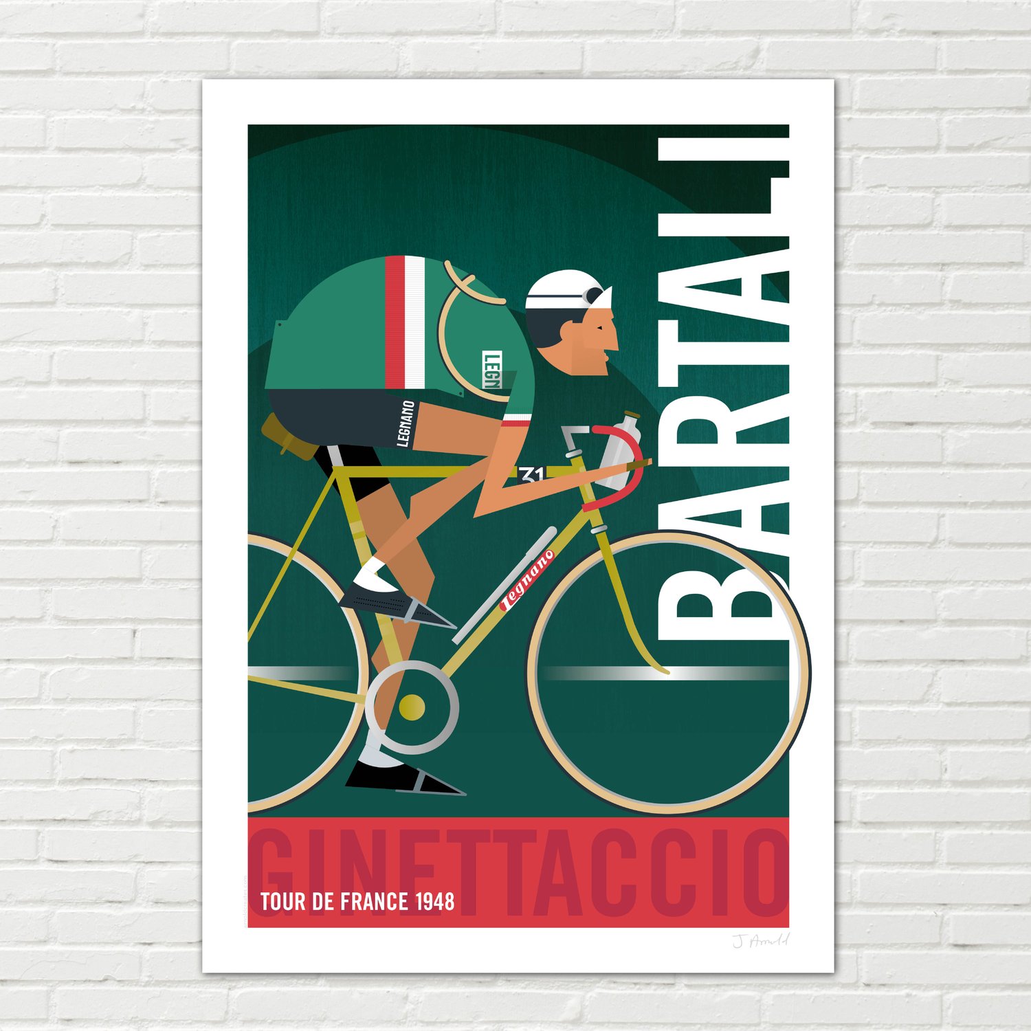 Gino Bartali poster