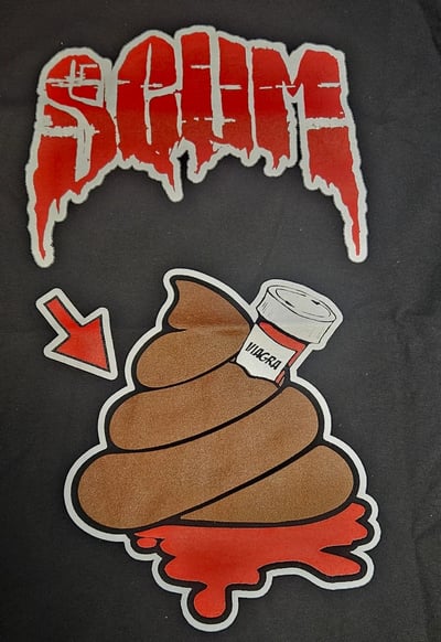 Image of SCUM :  HARD SHYT   LONG SLEEVE   Tshirt