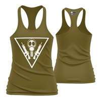 MISSION : INFECT - Women's Tank Top (Army Green)
