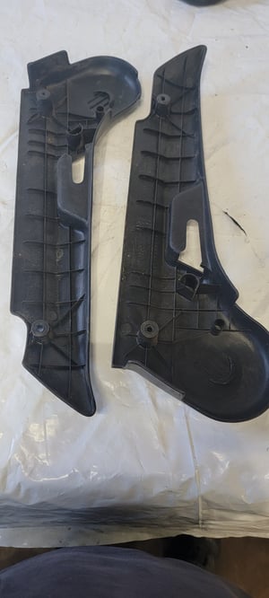 Image of Honda integra seat rail covers set