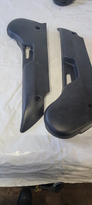 Image of Honda integra seat rail covers set
