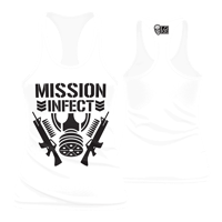 MISSION : INFECT - Women's Tank Top (New School White)