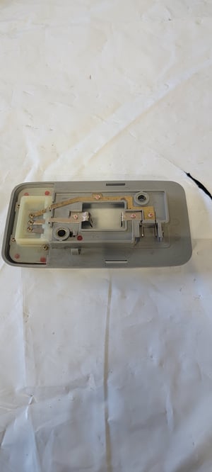 Image of 90-01 ACURA INTEGRA 2D - REAR - DOME MAP READING LIGHT LAMP - GRAY - OEM #160