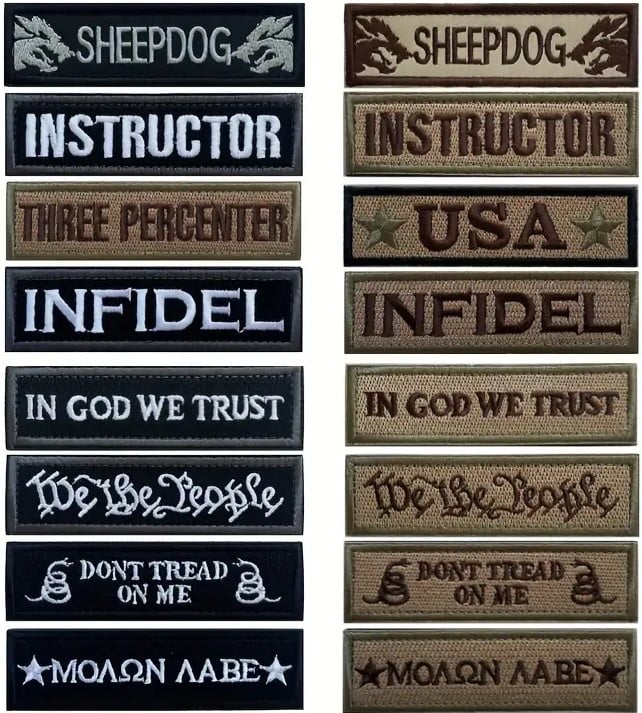 Image of VELCRO TACTICAL PATCHES