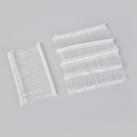 Image 3 of GILLRAJ Tagging Gun Pins 2" Size 5000pcs 50mm Standard Clear White Color Fasteners 50 Tacks Per Clip