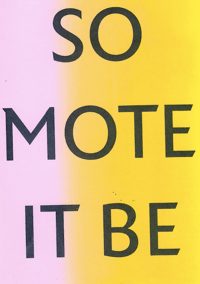 Image 1 of So Mote It Be