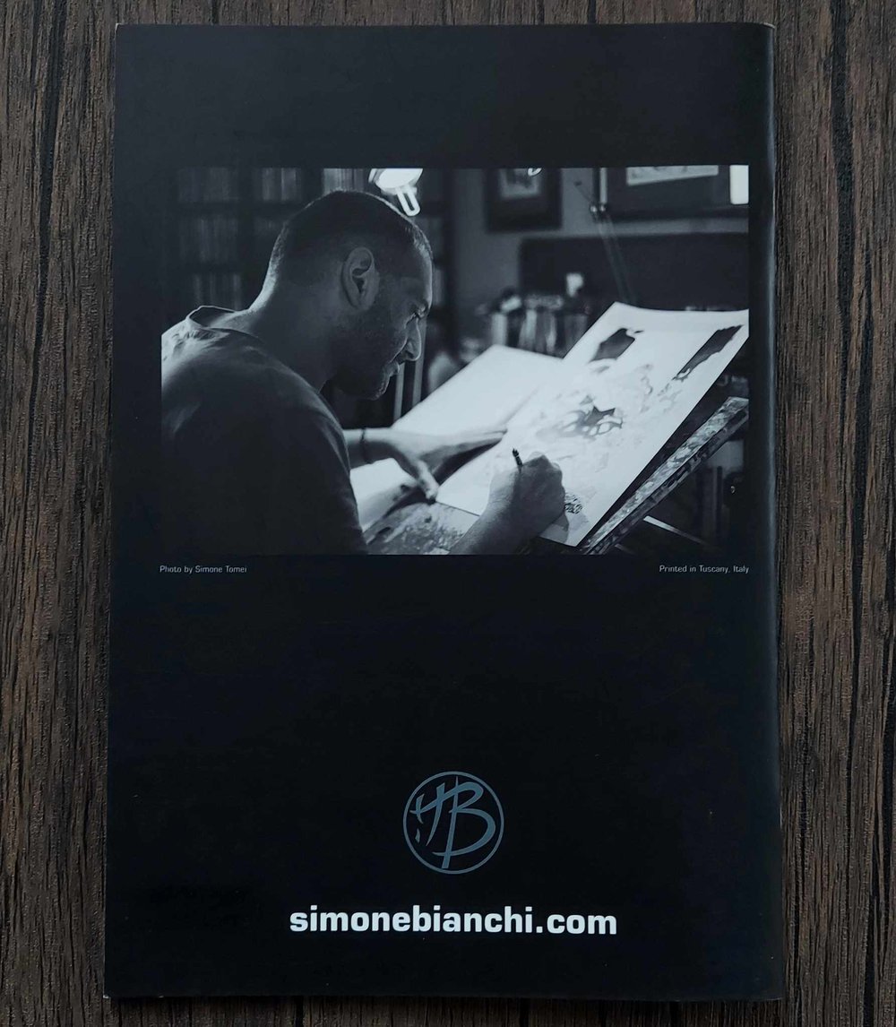 Simone Bianchi - Sketchbook San Diego Comic-Con 2015 - SIGNED / NUMBERED