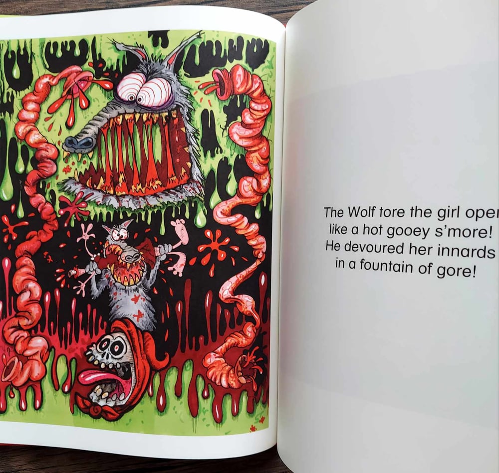 Little Dead Riding Hood, by Bill Kopp - SIGNED / NUMBERED
