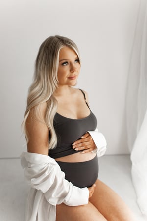 Image of Maternity Session in the Studio