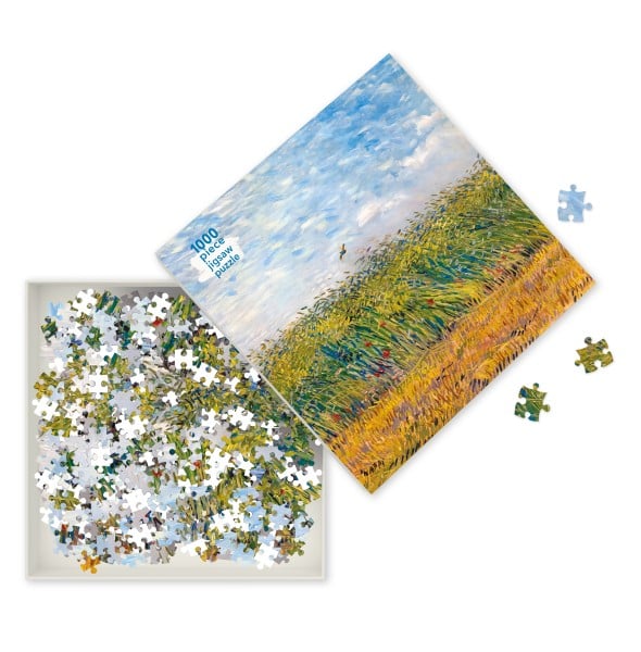Flame Tree Puzzle Van Gogh - Campo Di Grano Con Allodola: 1000 Pezzi Per Adulti - Un Capolavoro Da Costruire!