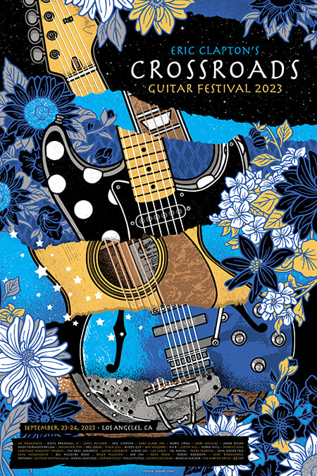 GIGART — Eric Clapton Crossroads Guitar Festival 2023