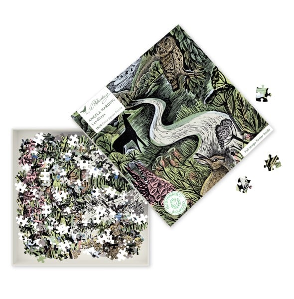 Angela Harding: Landlines 1000 Piece Sustainable Jigsaw Puzzle