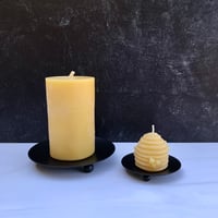 Image 5 of Iron Plate Candle Holder (Choose Color and Size)
