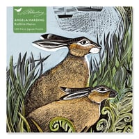 Image 1 of Angela Harding: Rathlin Hares 500 Piece Jigsaw Puzzle