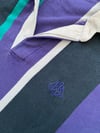 Vintage 90s Eddie Bauer Rugby Shirt - Purple