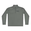 NICS Quarter Zip - Gray and White