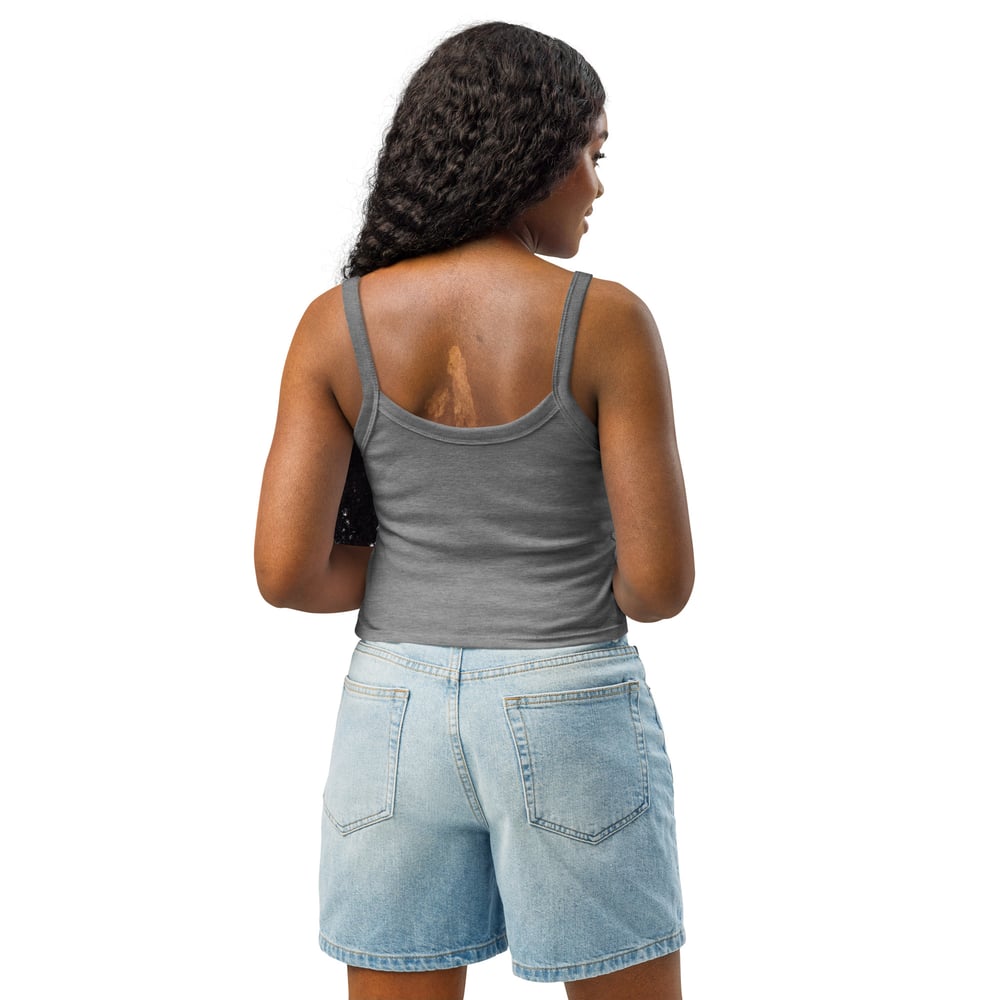 Butterfly Wishes Women’s micro-rib tank top