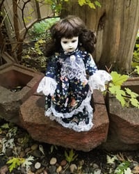 Image 2 of "Barbara" Gothic Horror Creepy Haunted Artist Doll 