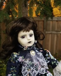 Image 3 of "Barbara" Gothic Horror Creepy Haunted Artist Doll 