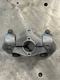 Image 2 of PCP narrow in-line springer fork top clamp / risers