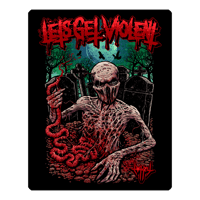 Lo Key - "LET'S GET VIOLENT" Metal Sign