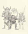 Goblin Trio A3 or A4 Print