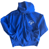 Parachute Crew Half Jacket (Nipsey Blue/White)