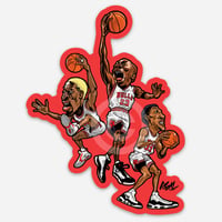 "Chicago Big 3" magnet