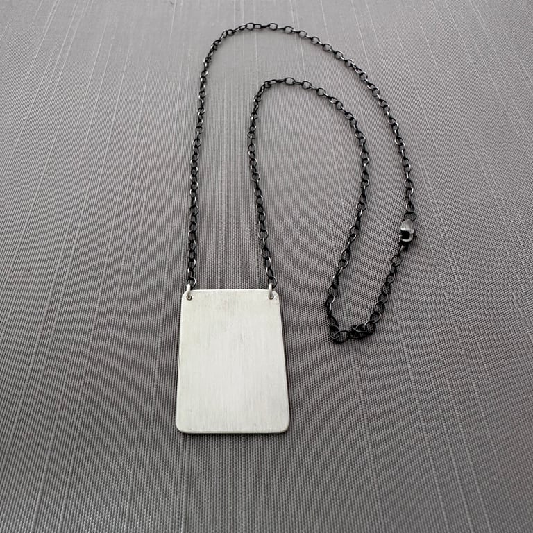 Sterling Silver Fungi Necklace Image 5