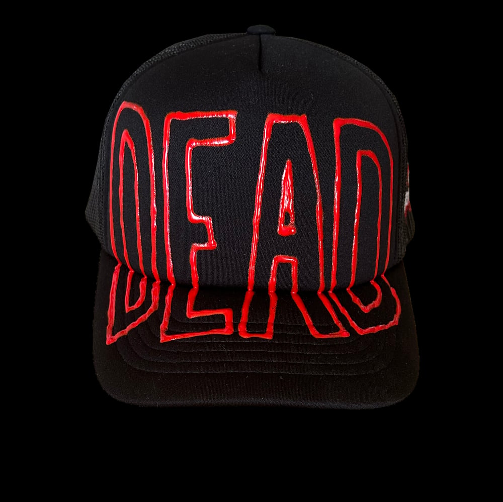 Image of XL DEAD TRUCKER HAT