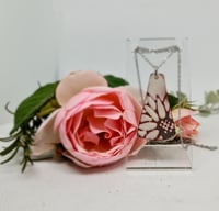 Image 4 of Enamel Pendant - Floral Nature Lover (EJ057)