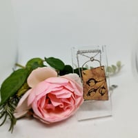 Image 3 of Enamel Pendant - Floral Nature Lover (EJ058)