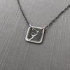 Sterling Silver Sunkissed Cat Necklace