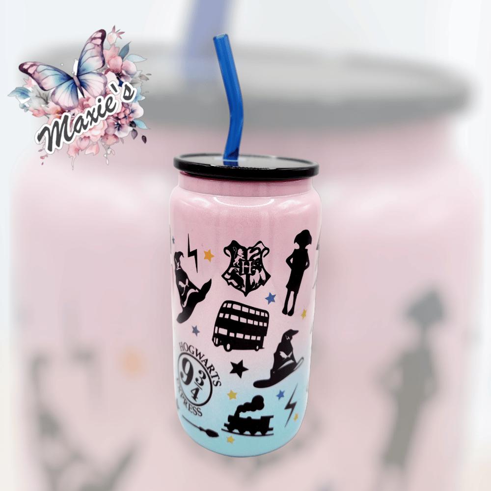 Image of HP Stitch Graphic Design 16oz. Libbey Cup