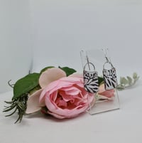 Image 4 of Enamel Earrings - Floral Nature Lover  (EJ059)