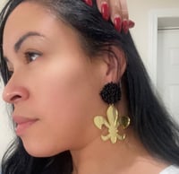 Image 2 of Fleur De Lis Earrings