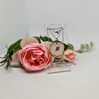 Image 3 of Enamel Pendant - Floral Nature Lover (EJ061)