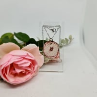 Image 4 of Enamel Pendant - Floral Nature Lover (EJ061)