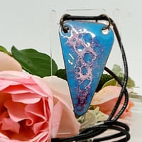 Image 2 of Enamel Pendant - Crackle Lover Collection (EJ066)