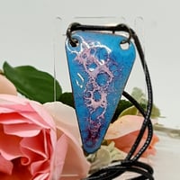 Image 3 of Enamel Pendant - Crackle Lover Collection (EJ066)