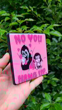 Image 2 of Spanish Marie Brewing "No You Hang Up" Craft Coaster
