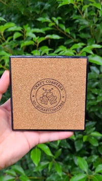 Image 3 of Spanish Marie Brewing "No You Hang Up" Craft Coaster